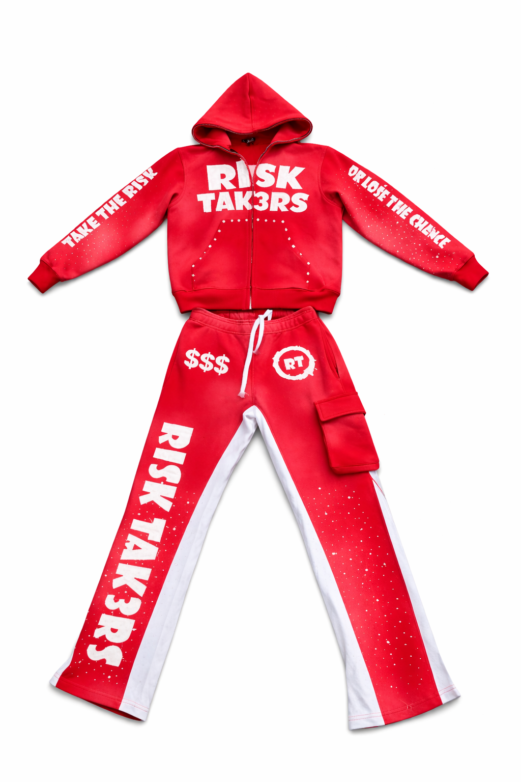 Risktak3rs full zip rhinestones set